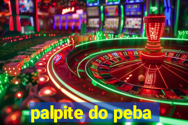 palpite do peba